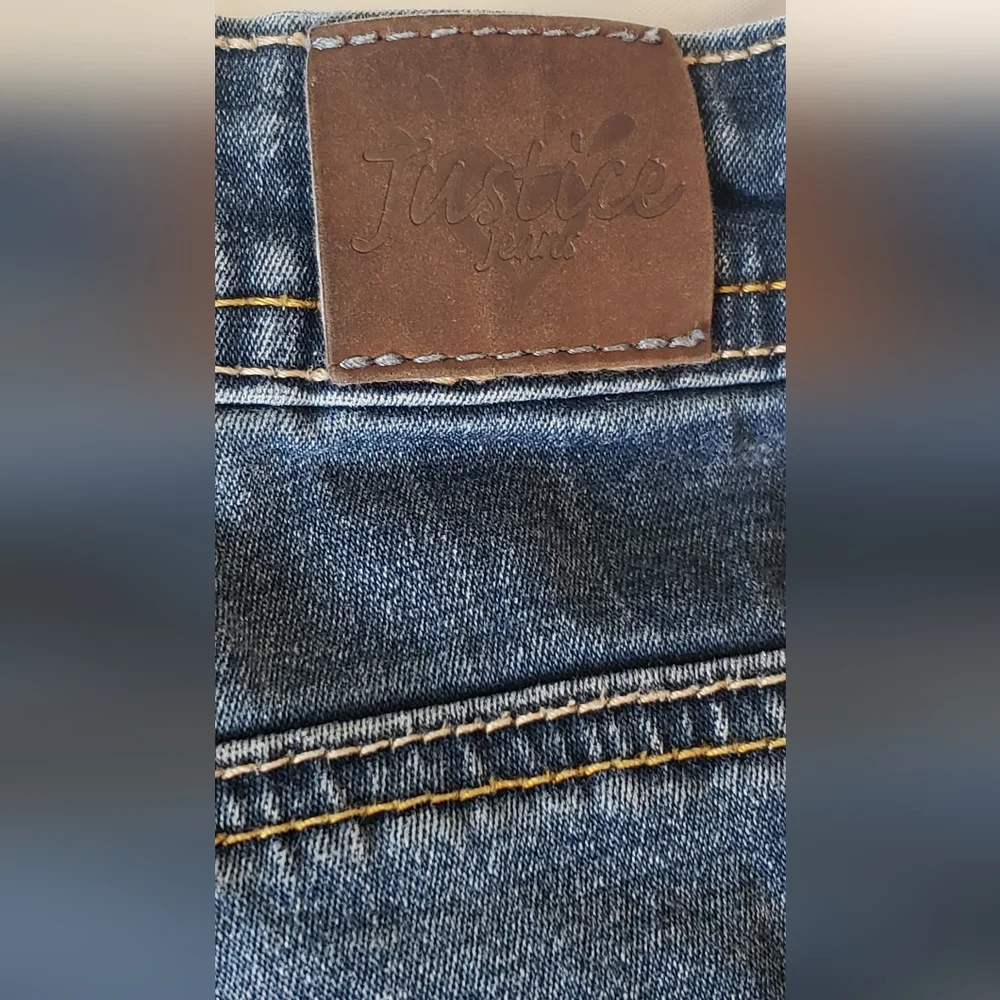 Justice Girl's‎ Skinny Low Jeans Size 8